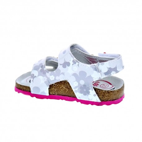 Sandalias Asso zapatos Niña modelo AG-11709 Blanco 