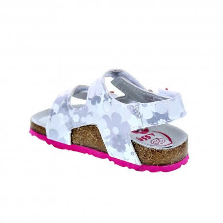 Sandalias Asso zapatos Niña modelo AG-11709 Blanco 