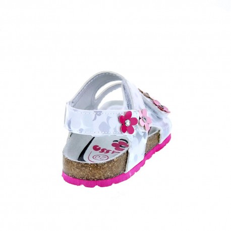 Sandalias Asso zapatos Niña modelo AG-11709 Blanco 