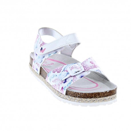 Sandalias Asso zapatos Niña modelo AG-11010 Blanco 