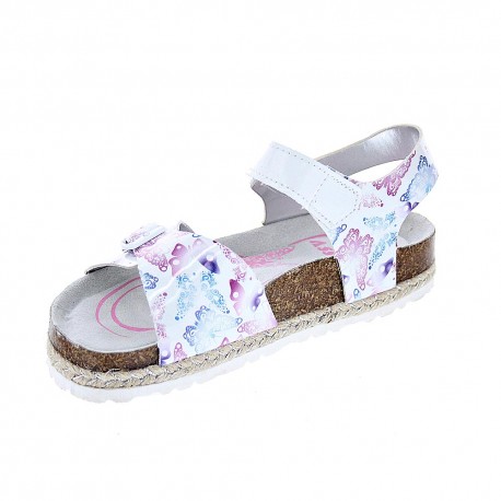 Sandalias Asso zapatos Niña modelo AG-11010 Blanco 
