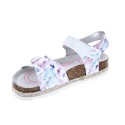 Sandalias Asso zapatos Niña modelo AG-11010 Blanco 