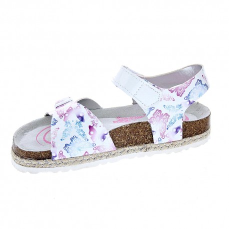 Sandalias Asso zapatos Niña modelo AG-11010 Blanco 