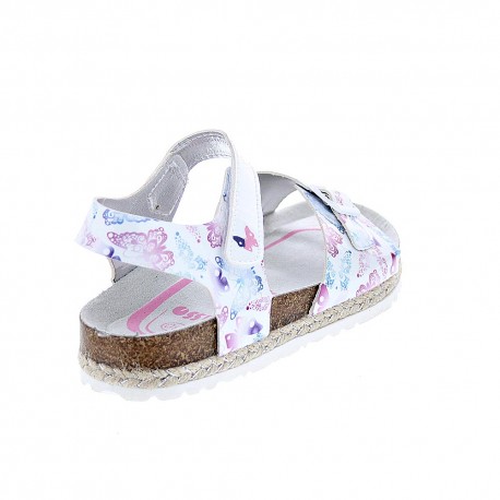 Sandalias Asso zapatos Niña modelo AG-11010 Blanco 
