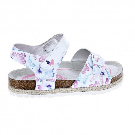 Sandalias Asso zapatos Niña modelo AG-11010 Blanco 