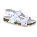 Sandalias Asso zapatos Niña modelo AG-11012 Blanco 