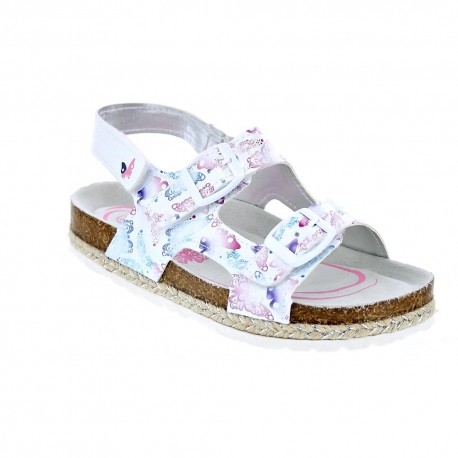 Sandalias Asso zapatos Niña modelo AG-11012 Blanco 