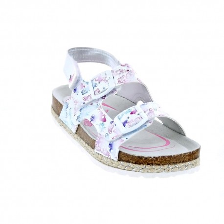 Sandalias Asso zapatos Niña modelo AG-11012 Blanco 