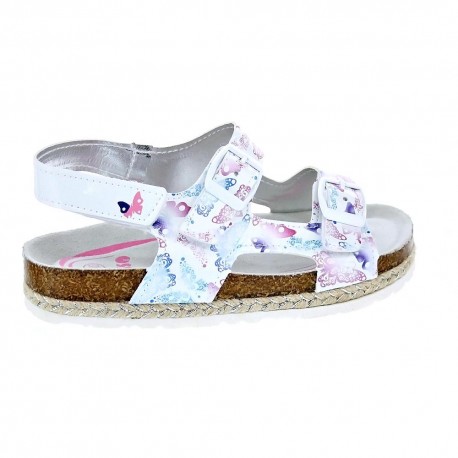 Sandalias Asso zapatos Niña modelo AG-11012 Blanco 