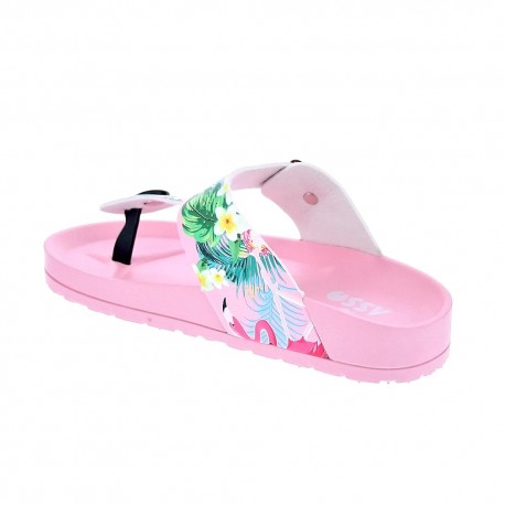 Sandalias Asso zapatos Niña modelo AG-11100 Rosa 