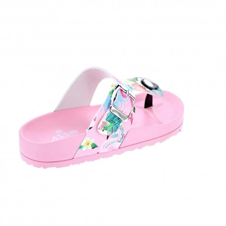 Sandalias Asso zapatos Niña modelo AG-11100 Rosa 