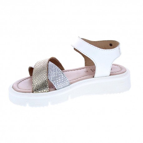 Sandalias Gioseppo zapatos Niña modelo Aubagne Blanco 