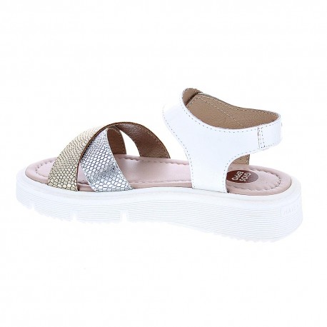 Sandalias Gioseppo zapatos Niña modelo Aubagne Blanco 