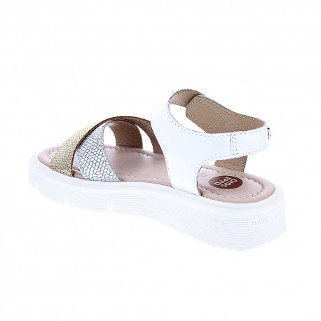 Sandalias Gioseppo zapatos Niña modelo Aubagne Blanco 