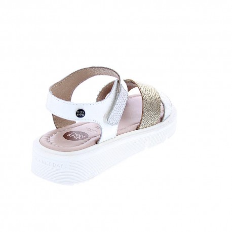 Sandalias Gioseppo zapatos Niña modelo Aubagne Blanco 