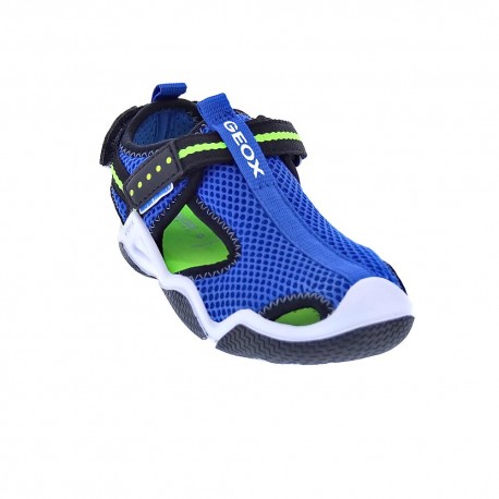 Sandalias Geox zapatos Niño modelo Wader Azul 