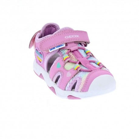 Sandalias Geox zapatos Niña modelo Multy Rosa 