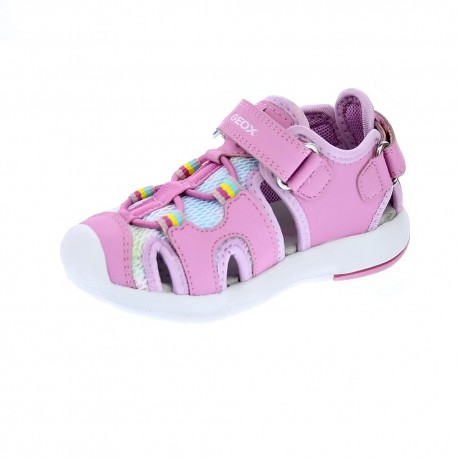 Sandalias Geox zapatos Niña modelo Multy Rosa 