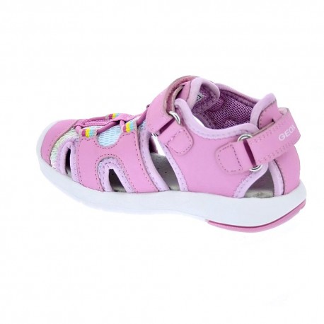 Sandalias Geox zapatos Niña modelo Multy Rosa 
