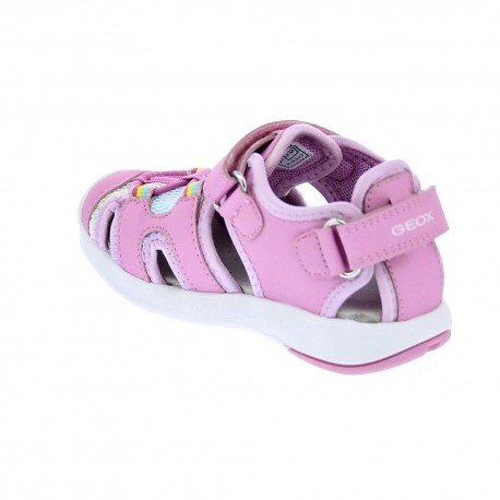 Sandalias Geox zapatos Niña modelo Multy Rosa 