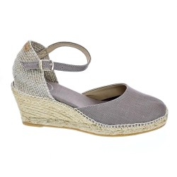 Alpargatas Toni Pons zapatos Mujer modelo Caldes Marrón  2