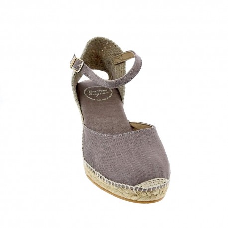 Alpargatas Toni Pons zapatos Mujer modelo Caldes Marrón 