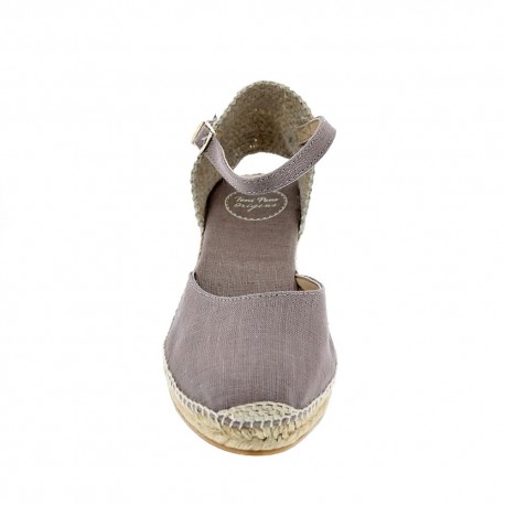 Alpargatas Toni Pons zapatos Mujer modelo Caldes Marrón 