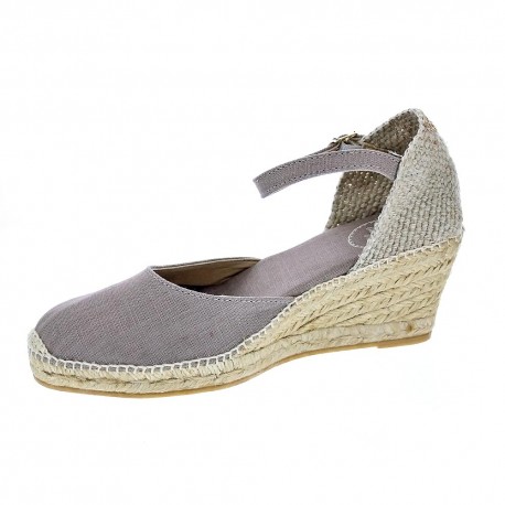 Alpargatas Toni Pons zapatos Mujer modelo Caldes Marrón 