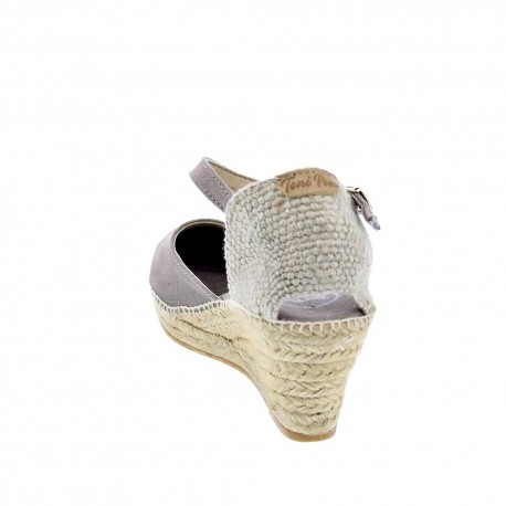 Alpargatas Toni Pons zapatos Mujer modelo Caldes Marrón 