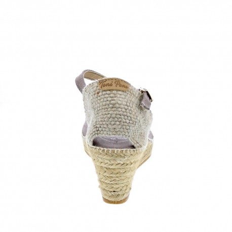 Alpargatas Toni Pons zapatos Mujer modelo Caldes Marrón 