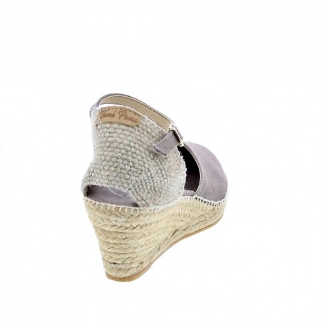 Alpargatas Toni Pons zapatos Mujer modelo Caldes Marrón 