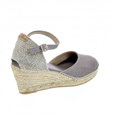 Alpargatas Toni Pons zapatos Mujer modelo Caldes Marrón 