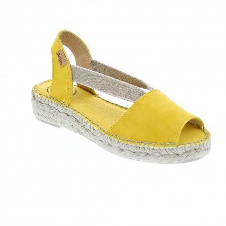 Alpargatas Toni Pons zapatos Mujer modelo Ella Amarillo 