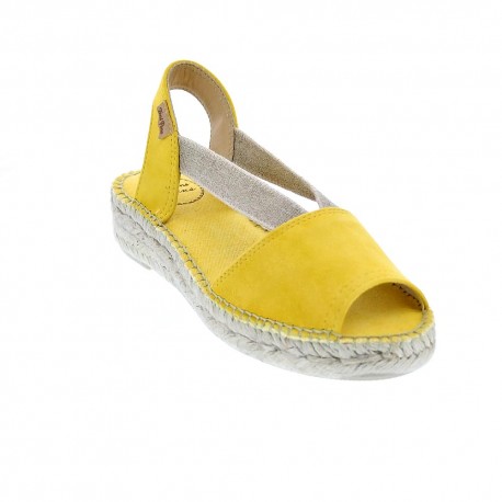 Alpargatas Toni Pons zapatos Mujer modelo Ella Amarillo 