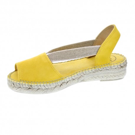 Alpargatas Toni Pons zapatos Mujer modelo Ella Amarillo 
