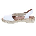Alpargatas Toni Pons zapatos Mujer modelo Etna Blanco Elástico