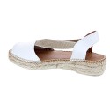 Alpargatas Toni Pons zapatos Mujer modelo Etna Blanco Elástico