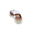Alpargatas Toni Pons zapatos Mujer modelo Etna Blanco Elástico