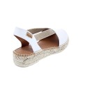 Alpargatas Toni Pons zapatos Mujer modelo Etna Blanco Elástico