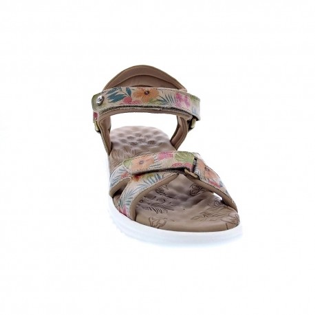 Sandalias Panama Jack zapatos Mujer modelo Noja Tropical B2 Beige 