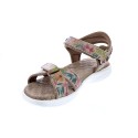 Sandalias Panama Jack zapatos Mujer modelo Noja Tropical B2 Beige 