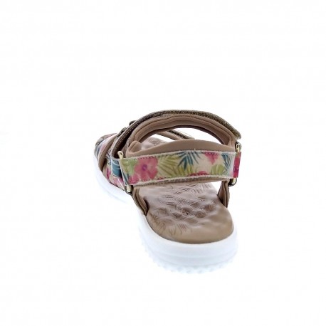 Sandalias Panama Jack zapatos Mujer modelo Noja Tropical B2 Beige 