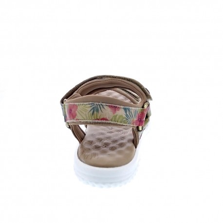 Sandalias Panama Jack zapatos Mujer modelo Noja Tropical B2 Beige 