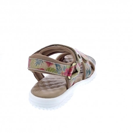 Sandalias Panama Jack zapatos Mujer modelo Noja Tropical B2 Beige 