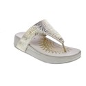 Sandalias Skechers zapatos Mujer modelo Retrogrades Beige 