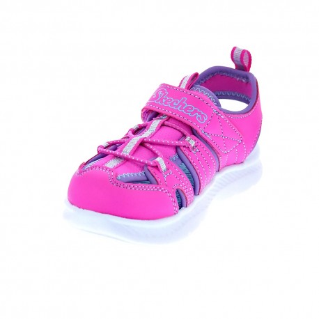 Sandalias Skechers zapatos Niña modelo C Flex Sandal Rosa 