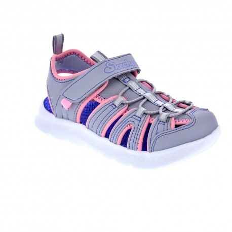 Sandalias Skechers zapatos Niña modelo C Flex Sandal Gris 