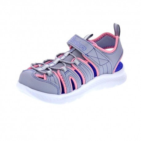 Sandalias Skechers zapatos Niña modelo C Flex Sandal Gris 