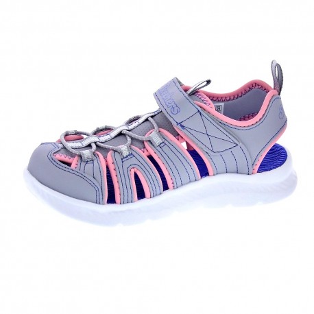 Sandalias Skechers zapatos Niña modelo C Flex Sandal Gris 