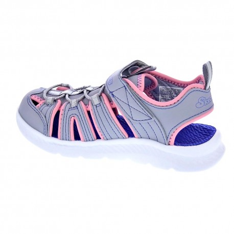 Sandalias Skechers zapatos Niña modelo C Flex Sandal Gris 